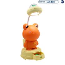 Lampada LED Infantil No.BJJ148 com Apontador de Lapis - Sapinho - C029