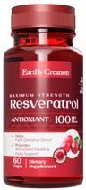 Earth's Creation Max Strength Resveratrol (60 Capsulas)