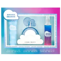 Kit Perfume Ariana Grade Cloud Edp 100ML + Body Mist 118ML + Body Soufflé 100ML - Feminino