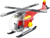 Cogo City Helicóptero de Bombeiro - 4186 ( 79 Peças)