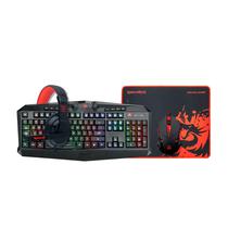 Kit Redragon Gaming Essentials 4 En 1 Teclado/ Mouse/ Mousepad/Audifono S101-Ba