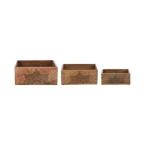 Set de Cajas de Almacenamiento KPM 042406 3 Piezas