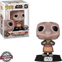 Funko Pop Star Wars Mandalorian Frrog Lady *Ex* 487