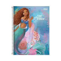 Cuaderno Universitario Tilibra Disney La Sirenita 349455 160 Hojas Surtido 1 Pieza