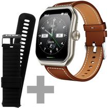 Smartwatch Black Shark GT3 BS-GT3 com Bluetooth - Prata/Marrom + Pulseira