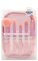 Kit Pincel Blush Ruby Face Mini Portable - Y41956 (5 Peças)