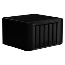 Servidor Nas Storage Synology Diskstation DX517 Expansion Unit 5 Baias - Preto