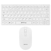 Teclado + Mouse FTX GK03 Wireless / Portugues - Branco