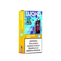 Vape Descartável Waka Blast 36000 Puffs 5% Nicotina - Passionfruit Guava