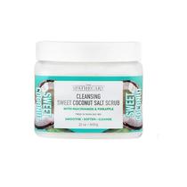 The Spathecary Crema Exfoliante Sal Exfoliante Cleansing Sweet Coconut Exfoliante Elimina Las Celulas Muertas de La Piel, Promoviend s/C