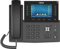 Telefone IP Fanvil X7C com Fio - Preto