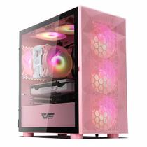 Gabinete Darkflash DLM 21 Mesh Pink Caixa Feia