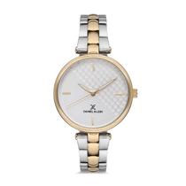 Relogio Analogico Feminino Daniel Klein Premium DK.1.12556-5 - Prata/Dourado