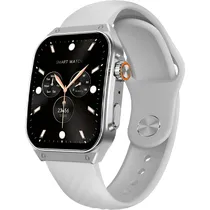 Relógio Smartwatch FTX AM15-SVW 51 MM - Prata/Cinza