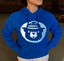 Moleton American Eagle Logo Estamp Smoke