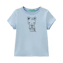 Camiseta Infantil Benetton 3I1XG10E4 0Y1