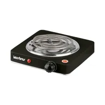 Cocina Eléctrica Espiral Interbras C20BR 1 Hornalla 110V Negro