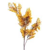 Folhagem Artificial Decorativa - Amarelo Mostarda
