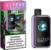 Vape Descartavel Elf Bar BC20000 Touch Grape Energy - 20000 Puffs