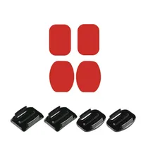 Acessórios para Gopro Alças e Suportes Adesivos Curvo e Reto GP10/GP09