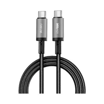 Cable USB Wiwu WI-057 USB-C A USB-C 60W 1M Negro