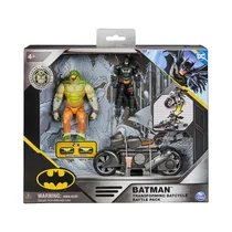 Kit de Juego Spin Master DC Batman Transforming Batcycle Battle Pack 6067444