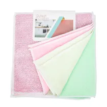 Pano de Limpeza Multifuncional 24 X 24 CM com 6 Peças