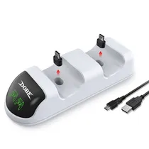 Carregador para Bateria de Controle Dobe TP5-0506 para Controle PS5 / Dual - Branco