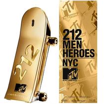 Perfume Masculino Carolina Herrera 212 Heroes NYC MTV Limited Edition Edt 90 ML