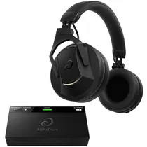 Fone de Ouvido Pioneer Alphatheta DJ HDJ-F10 com Transmissor Sem Fio - Preto