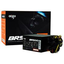 Fonte 500W Aigo BR500 110V-220V Preto