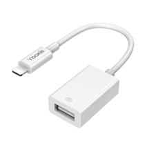 Adaptador Yookie YA11 - USB A Lightning - Branco