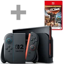 Console Portátil Nintendo Switch 2 BEE-001 de 7.9" com 256GB + Jogo Star Wars Outlaws Gold Edition