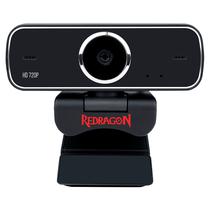 Webcam Redragon Skywalker Fobos HD 30 FPS Microfone Integrado GW600-1 - Preto