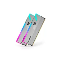 Memoria Ram Acer Predator Vesta II RGB 32GB (2X16GB) DDR5 6400MHZ CL32 – Plata