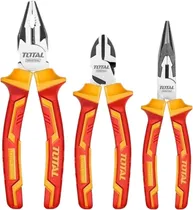 Conjunto de Alicates Industriais Total THT2K0302 (3 Peças)