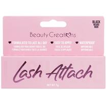 Beauty Creations Maquillaje Lash Attach Glue On Bottle Black Fijacion Duradera: Proporciona Una Sujecion Firme