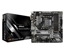 Placa Mãe AM4 Asrock B450M PRO4 R2.0 DDR4 HDMI/VGA/DVI