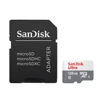 Cartão de Memória Micro SD Sandisk Ultra 128GB Classe 10 100MB/s