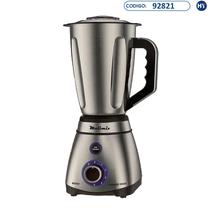 Liquidificador Molimix MLI-800 Inox de 800W - 220V - 50/60 HZ - Prata/Preto