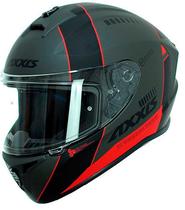 Capacete para Moto Axxis Draken MP4 C5 - Tamanho L (59-60) - Cinza/Vermelho