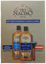 Kit Shampoo + Condicionador + Groomen Tio Nacho Engrosador (2X 415ML)