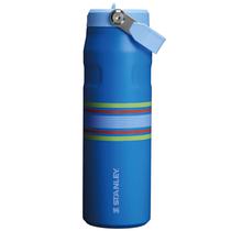 Garrafa Termica Stanley The Aerolight Iceflow Flip Straw 10-11283-185 - 710ML - com Bico - Azure Mesh