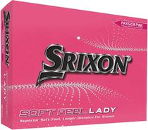 Bola de Golfe Srixon Soft Feel Lady Passion Pink (12 Unidades)