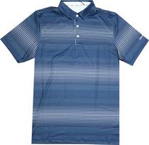 Outlet Camiseta Polo Walter Hagen MGA11471 Verde Listrado - Masculina