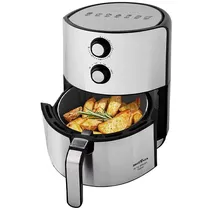 Fritadeira Elétrica Britânia Air FRY BFR46PI 1.500 Watts 220V ~ 50HZ - Prata/Preto