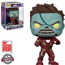 Funko Pop Marvel What Iff ? *Super Sized 10* Iron Man Zombie *Ex* 948