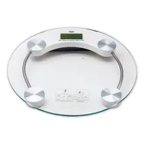 Balança Digital Krab KBBP180 para Peso Corporal Suporta Até 180KG - Vidro/Transparente