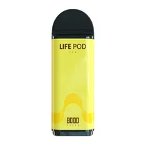 Cartucho Descartável Vaper Life Pod Eco Pro 8000 Puffs - Banana Ice