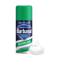 Espuma de Barbear Barbasol Soothing Aloe 283G